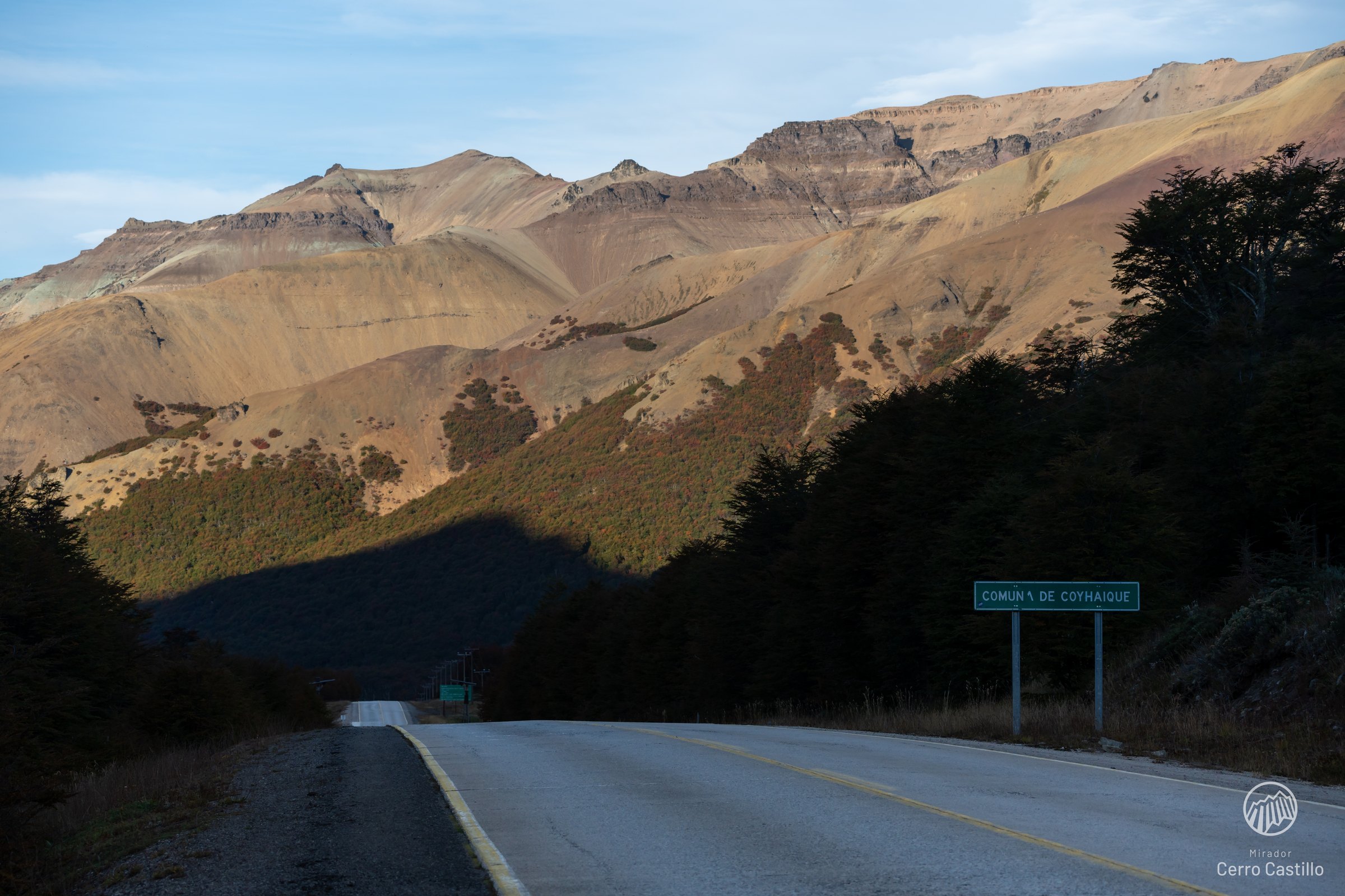 Carretera Austral 100% pavimentada rumbo al proyecto Mirador Cerro Castillo
