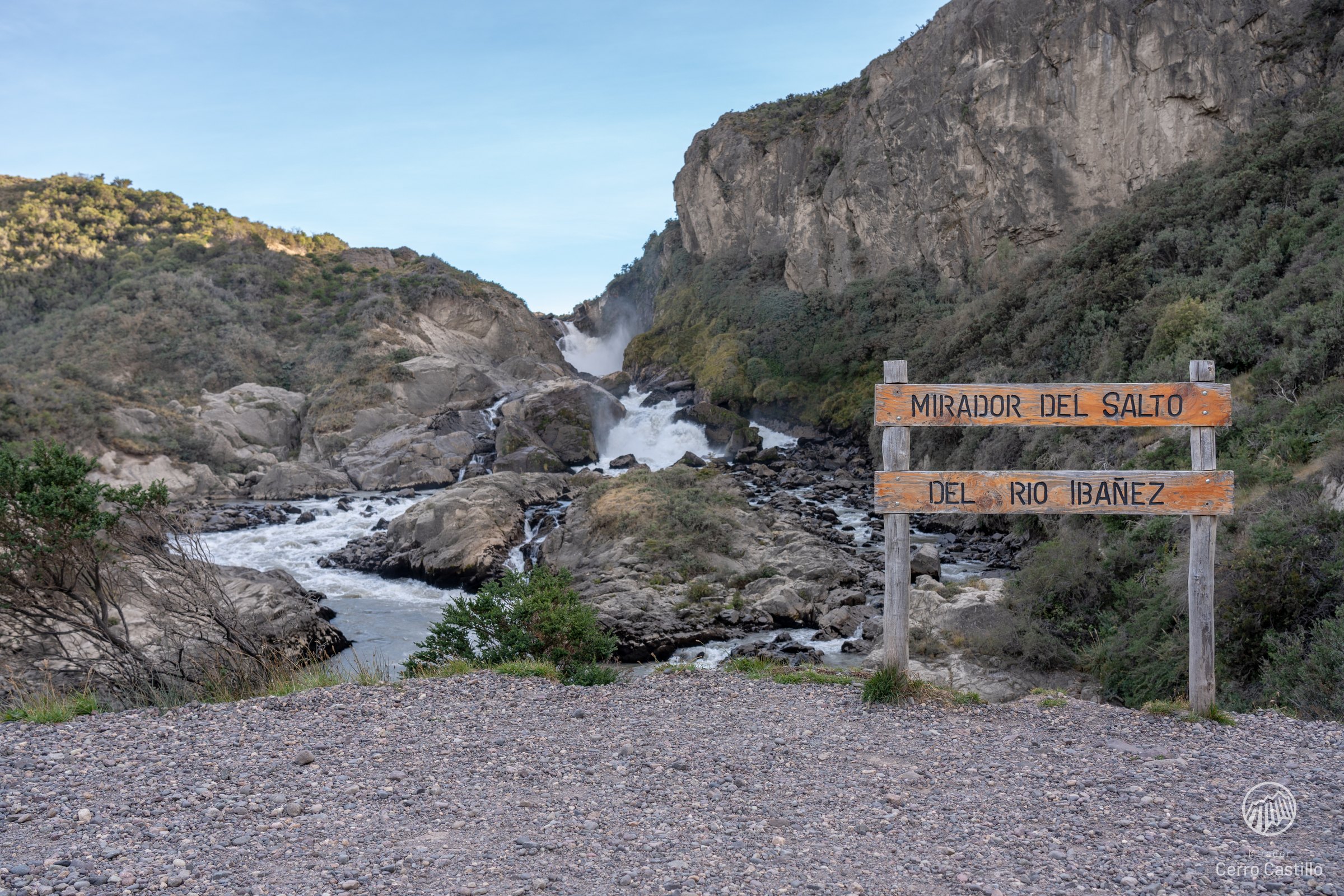 Mirador del Salto del Río Ibáñez a minutos del loteo